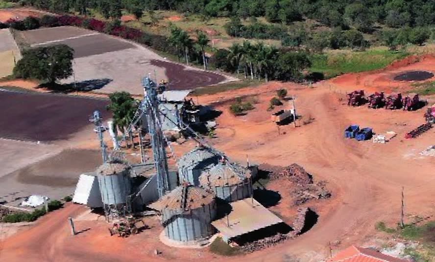 Aerial view of Congonhas Farm